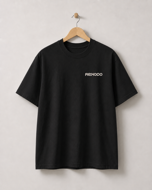 Lavalamp T-Shirt (Oversized) - Black