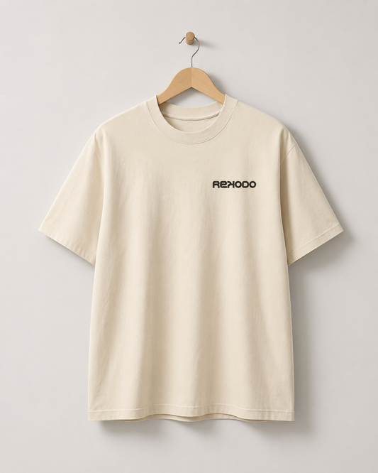T-Shirt Record Club (Oversize) - Mild Apricot