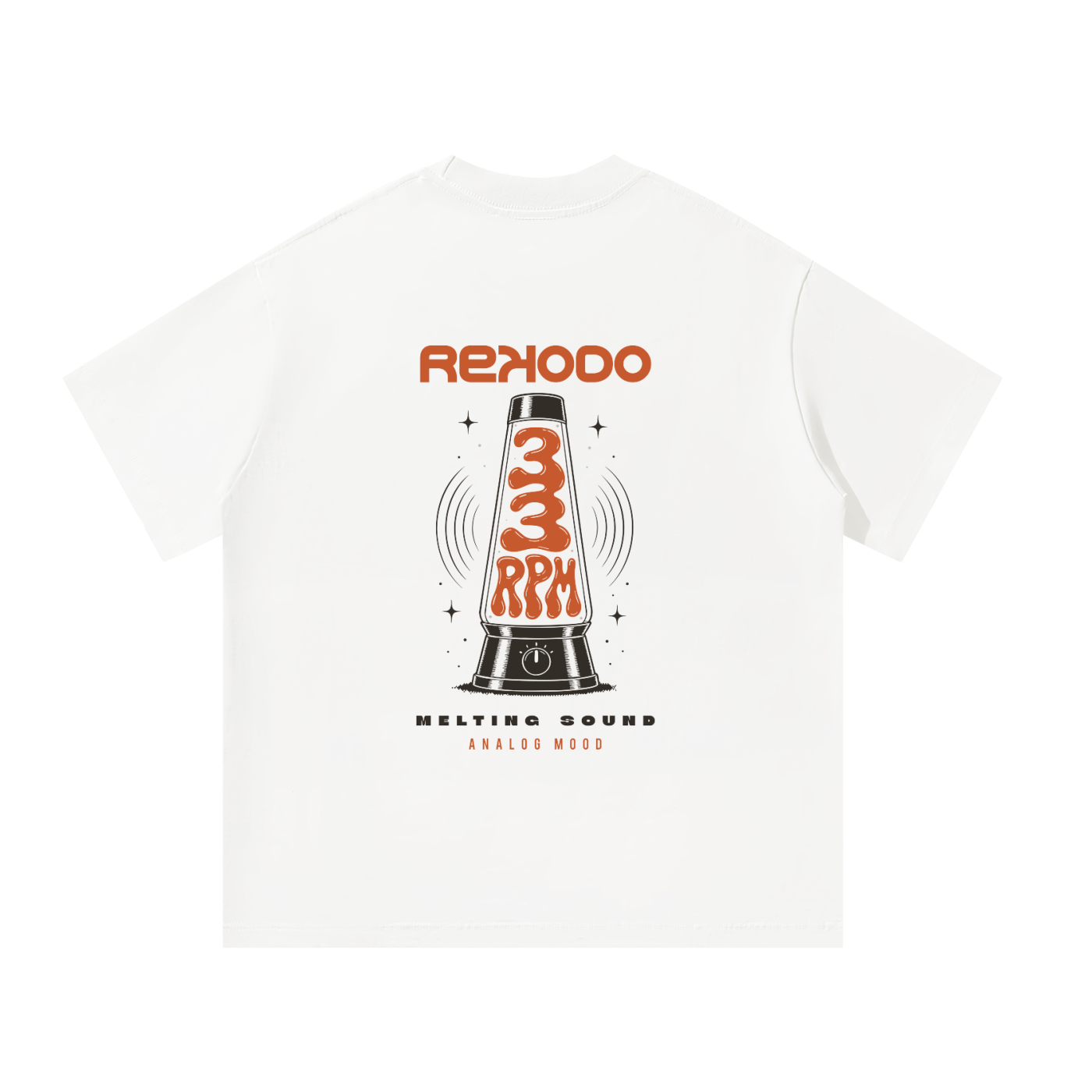 T-Shirt Lavalamp (Oversized) - White (Limited Edition)