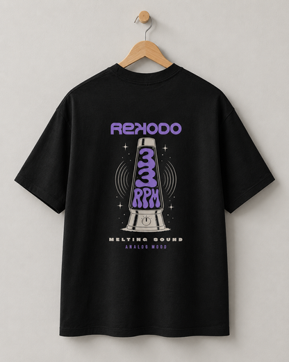 T-Shirt Lavalamp (Oversized) - Black (Limited edition)