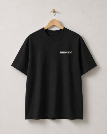T-Shirt Lavalamp (Oversized) - Black