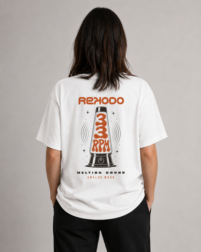T-Shirt Lavalamp (Oversized) - White (Limited Edition)