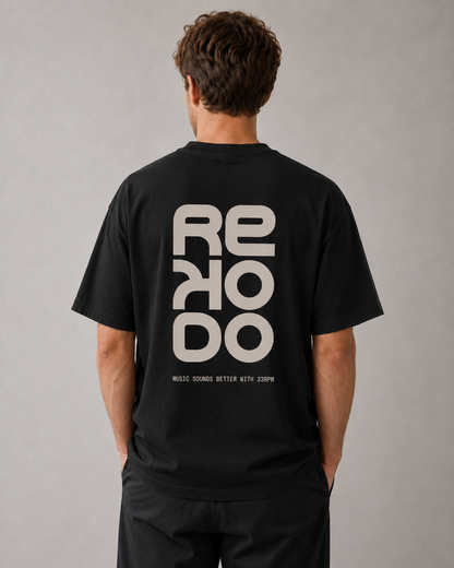 T-Shirt 33RPM (Oversize) - Black