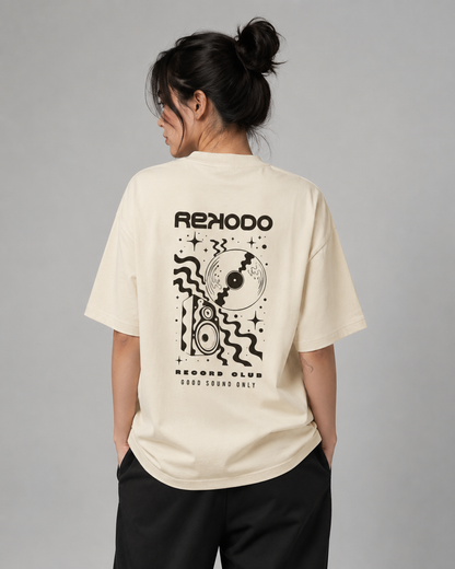 T-Shirt Record Club (Oversize) - Mild Apricot