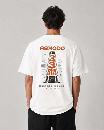 T-Shirt Lavalamp (Oversized) - White (Limited Edition)