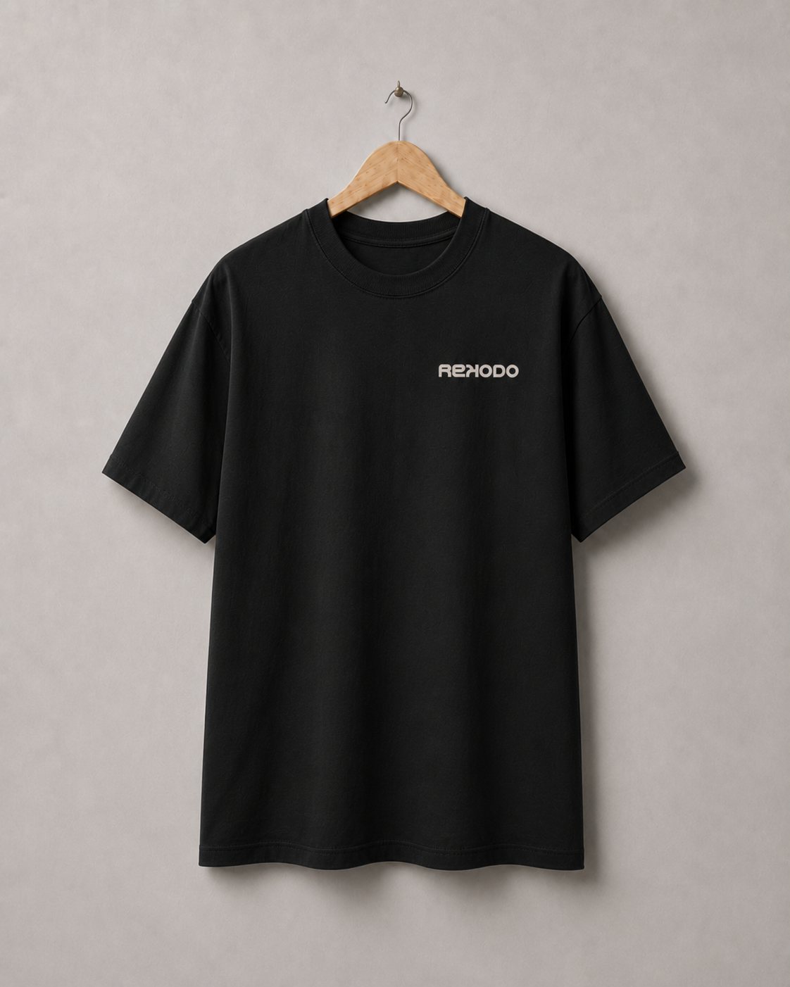 T-Shirt Record Club (Oversized) - Black