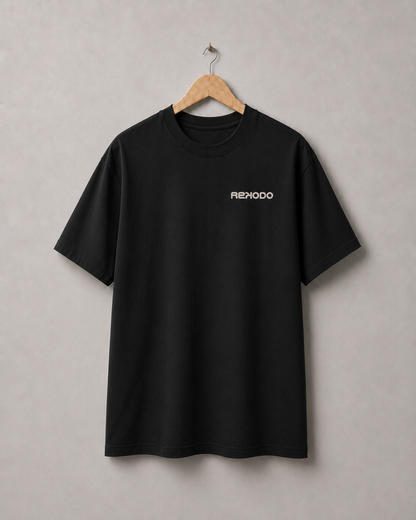 T-Shirt Record Club (Oversized) - Black