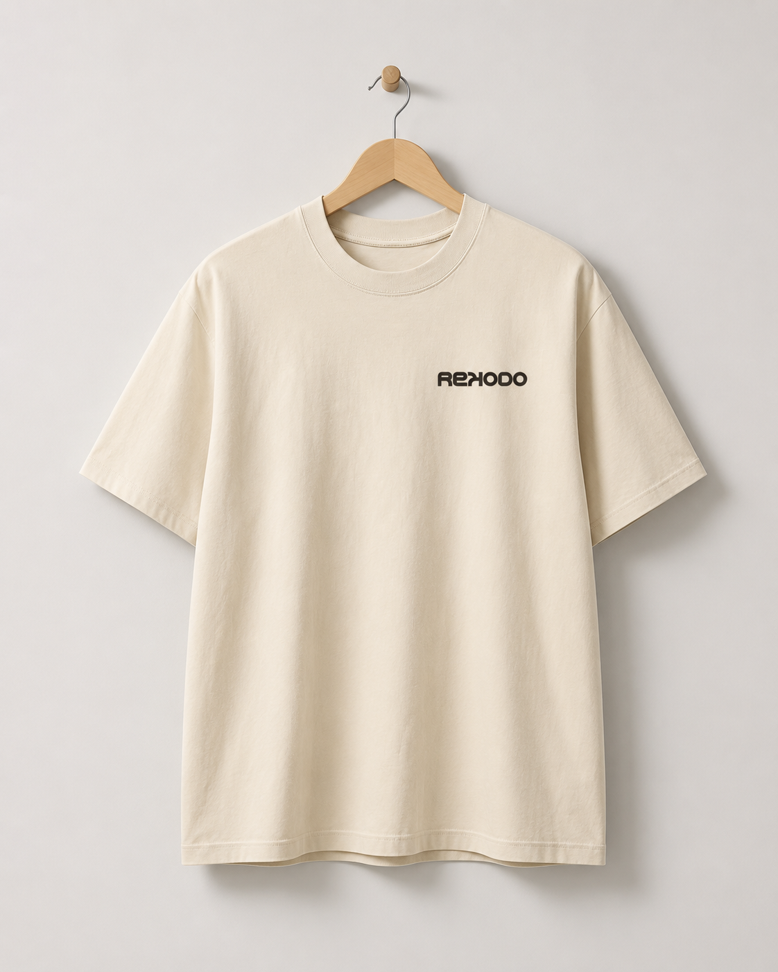 T-Shirt Record Club (Oversize) - Mild Apricot