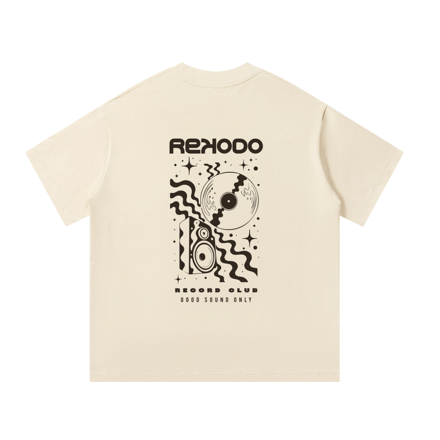 T-Shirt Record Club (Oversize) - Mild Apricot