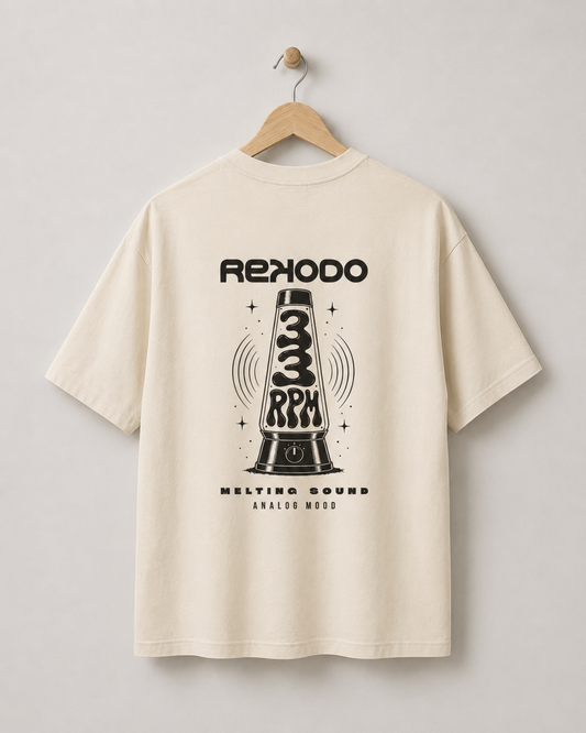 Lavalamp T-Shirt (Oversize) - Mild Apricot