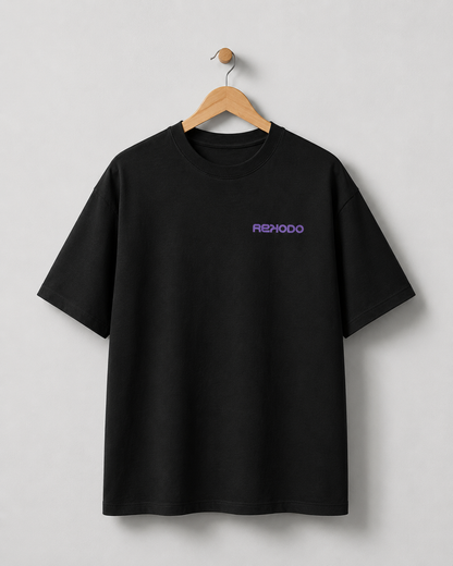 T-Shirt Lavalamp (Oversized) - Black (Limited edition)