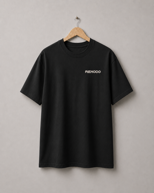 33RPM T-Shirt (Oversized) - Black