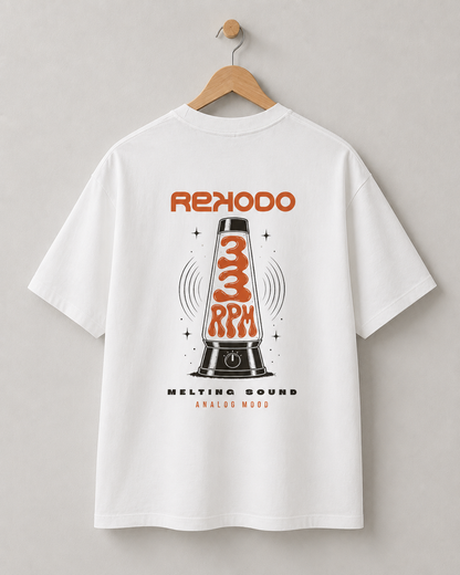 T-Shirt Lavalamp (Oversized) - White (Limited Edition)