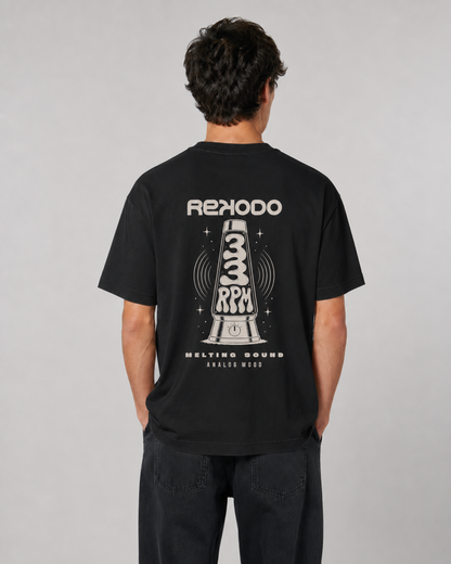 T-Shirt Lavalamp (Oversized) - Black