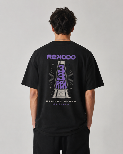 T-Shirt Lavalamp (Oversized) - Black (Limited edition)