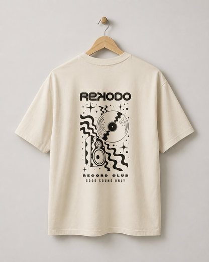 T-Shirt Record Club (Oversize) - Mild Apricot