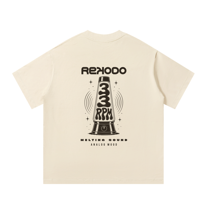 T-Shirt Lavalamp (Oversize) - Mild Apricot