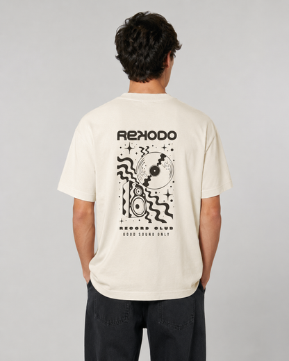 T-Shirt Record Club (Oversize) - Mild Apricot
